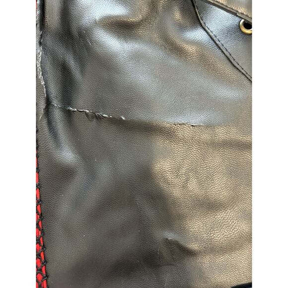 Charmian Skull Bones Red‎ Black Corset Gothic Steampunk Valentine Costume 5XL - Picture 9 of 16